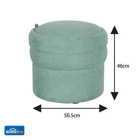 สตูลกลม SNAZZ CLOUDY สีเขียว_5