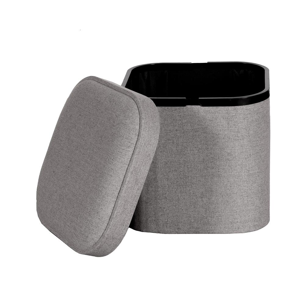 สตูลเหลี่ยม SNAZZ SUNNY สีเทา