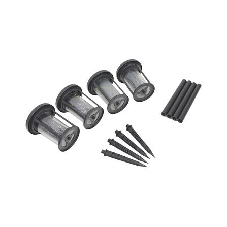 ไฟจัดสวน SOLAR CARINI 031D 0.18 วัตต์  WARM WHITE  สีดำ (แพ็ก 4 ชิ้น)_2