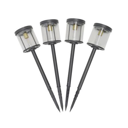 ไฟจัดสวน SOLAR CARINI 031H 0.18 วัตต์  WARM WHITE  สีดำ (แพ็ก 4 ชิ้น)_2