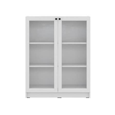 ตู้สูง บานผสม SB FURNITURE TRIXX 59064242 240 ซม. สีขาว_5