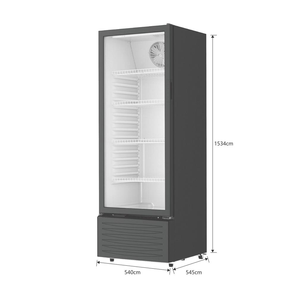 ตู้เครื่องดื่ม 1 ประตู HISENSE HSC-225FLB 7.6 คิว สีดำ