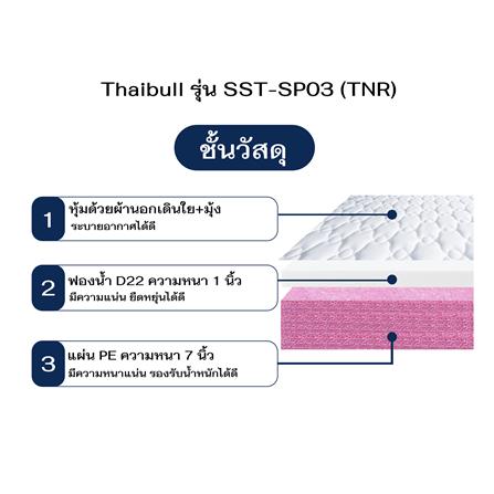 เตียงพับพร้อม TOPPER THAIBULL SST-SP03 (TNR)_8