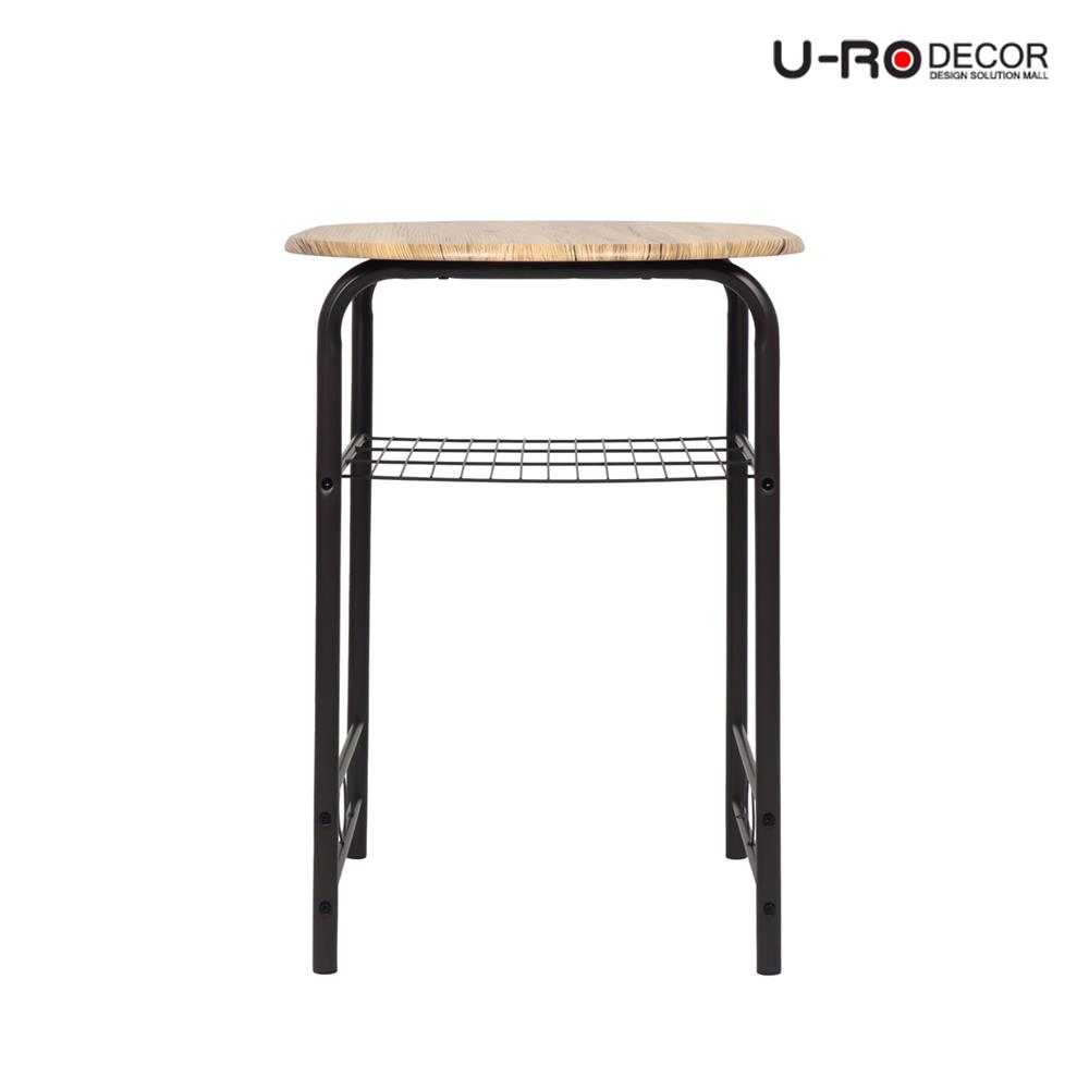 ชุดโต๊ะทานข้าว 2 ที่นั่ง U-RODECOR CHERRY 000002192  สีน้ำตาล/ดำ