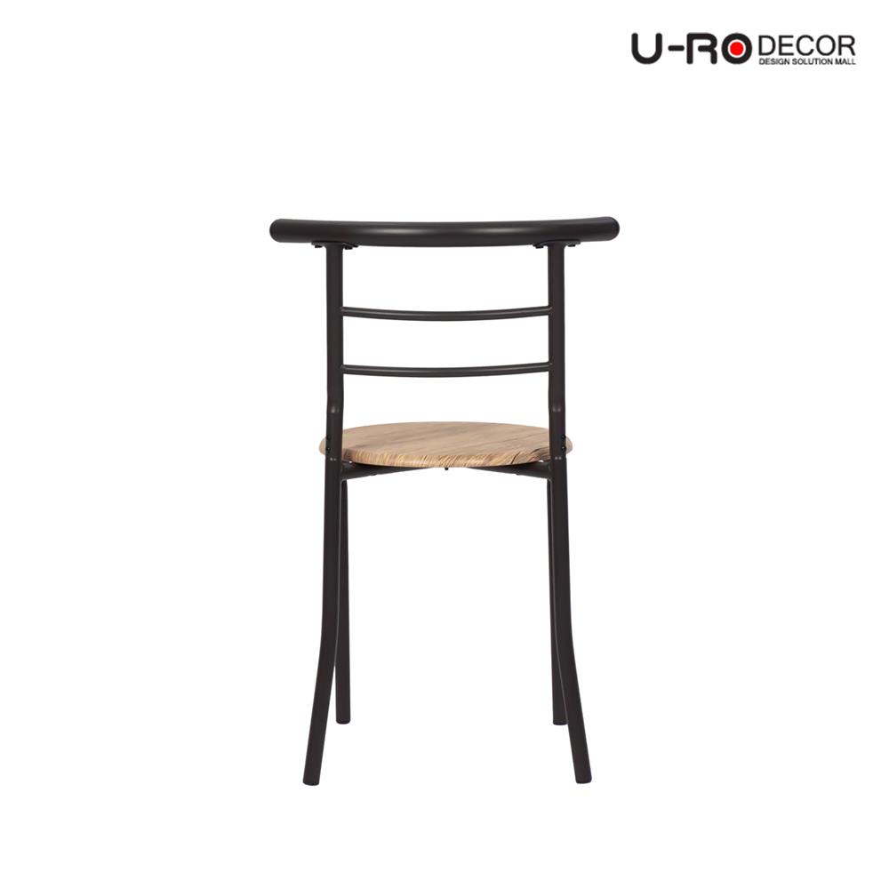 ชุดโต๊ะทานข้าว 2 ที่นั่ง U-RODECOR CHERRY 000002192  สีน้ำตาล/ดำ