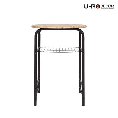 ชุดโต๊ะทานข้าว 2 ที่นั่ง U-RODECOR CHERRY 000002192  สีน้ำตาล/ดำ_5