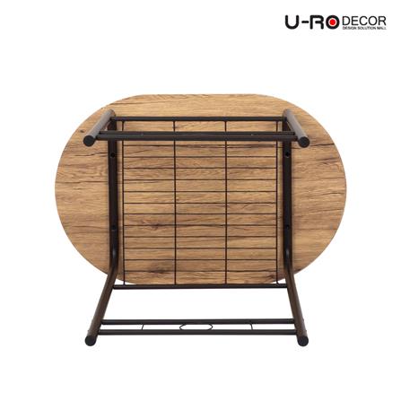ชุดโต๊ะทานข้าว 2 ที่นั่ง U-RODECOR CHERRY 000002192  สีน้ำตาล/ดำ_7