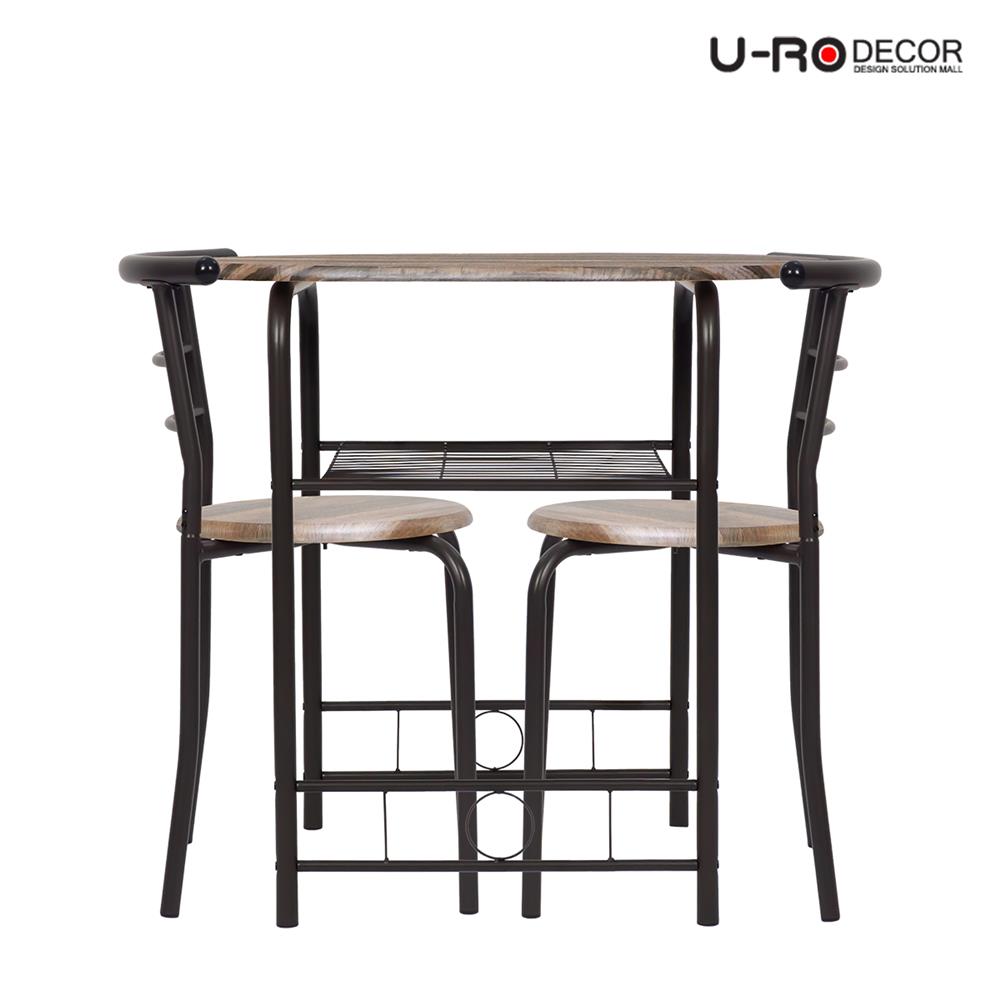 ชุดโต๊ะทานข้าว 2 ที่นั่ง U-RODECOR CHERRY 000002194 สีน้ำตาล