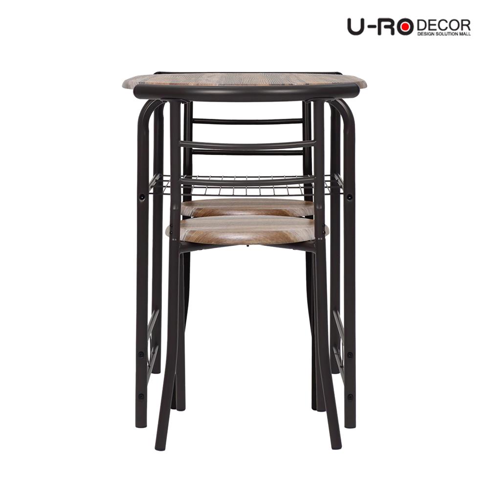 ชุดโต๊ะทานข้าว 2 ที่นั่ง U-RODECOR CHERRY 000002194 สีน้ำตาล
