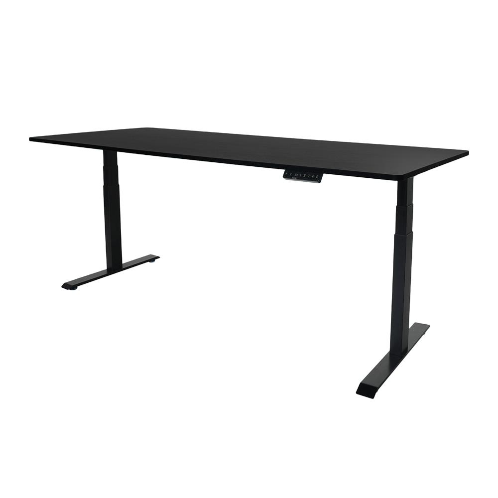 โต๊ะปรับระดับไฟฟ้า BEWELL TBS01 TOP08-180 180 ซม. สีดำ