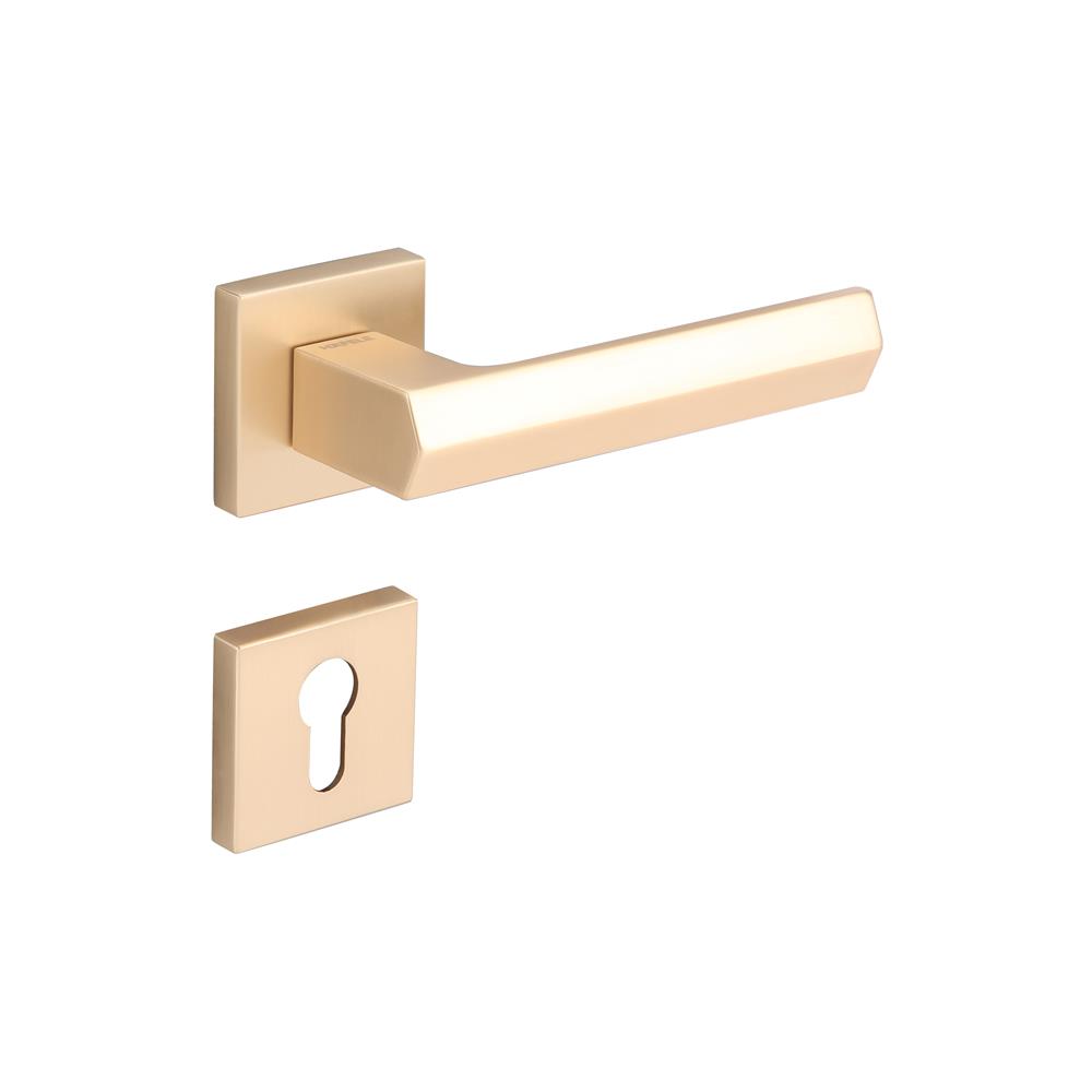 มือจับก้านโยกห้องน้ำ MORTISE HAFELE 489.11.058 สีทองด้าน