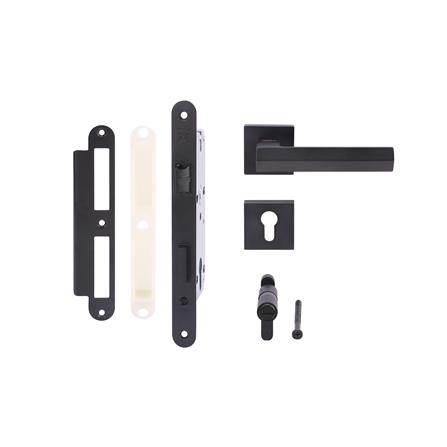 มือจับก้านโยกห้องน้ำ MORTISE HAFELE 489.11.057 สีดำ_0