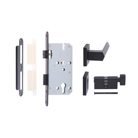 มือจับก้านโยกห้องน้ำ MORTISE HAFELE 489.11.057 สีดำ_1