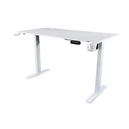 โต๊ะเกมมิ่งปรับระดับไฟฟ้า BEWELL G09ST-TBS6-TOP10-2 120 ซม. สีขาว_0