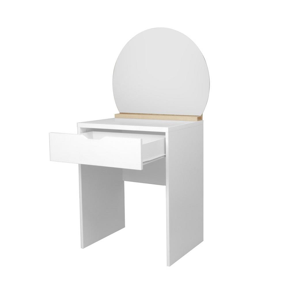 โต๊ะเครื่องแป้ง KONCEPT EMMI 19230814 60 ซม. สีขาว