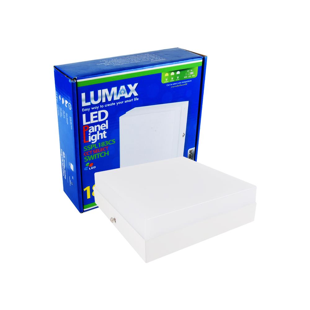 ดาวน์ไลท์ LED LUMAX 03-A0761_1 7.2 นิ้ว 18 วัตต์ DAYLIGHT / COOL WHITE / WARM WHITE สีขาว