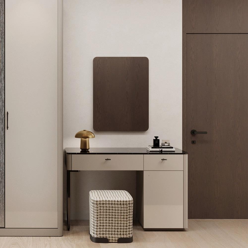 โต๊ะเครื่องแป้ง SB FURNITURE BLESS 19236032 120 ซม. สีเบจ