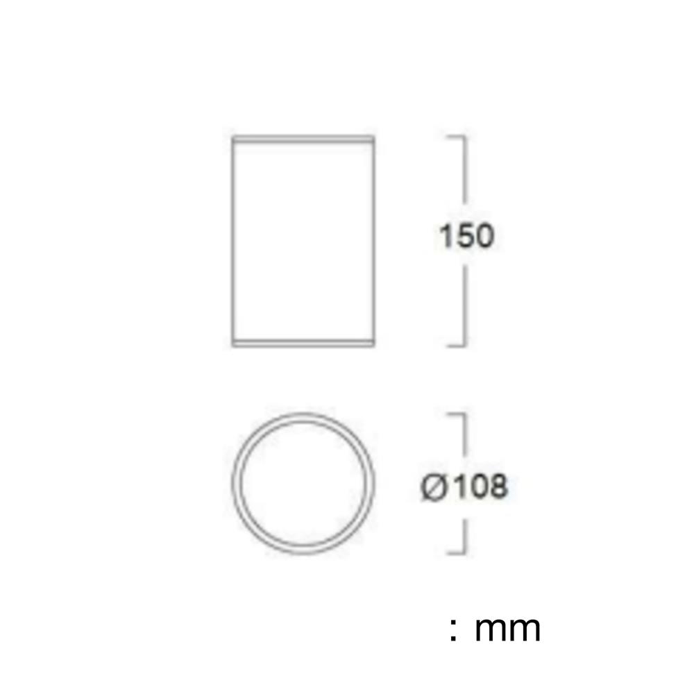 ดาวน์ไลท์ L&E 25-01948  สีขาว กลม