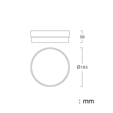 ดาวน์ไลท์ LED LUMAX  03-A0758_1 7.2 นิ้ว 18 วัตต์  DAYLIGHT / COOL WHITE / WARM WHITE สีขาว_4