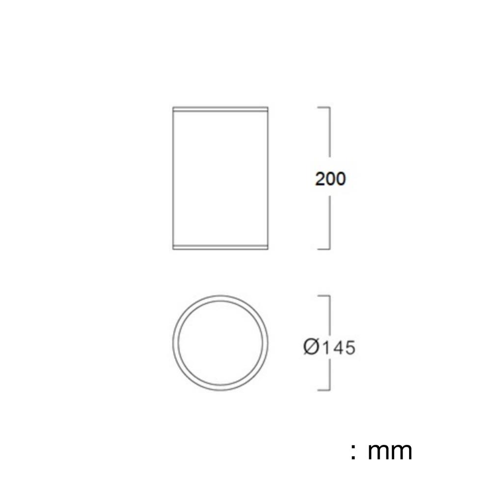 ดาวน์ไลท์ L&E 25-01950 5.7 นิ้ว สีขาว กลม