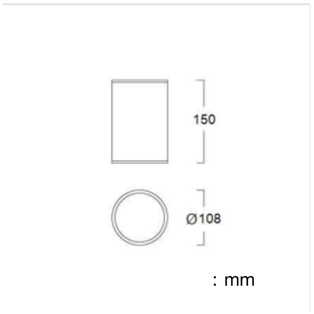 ดาวน์ไลท์ L&E 25-01949 4.3 นิ้ว สีดำ กลม