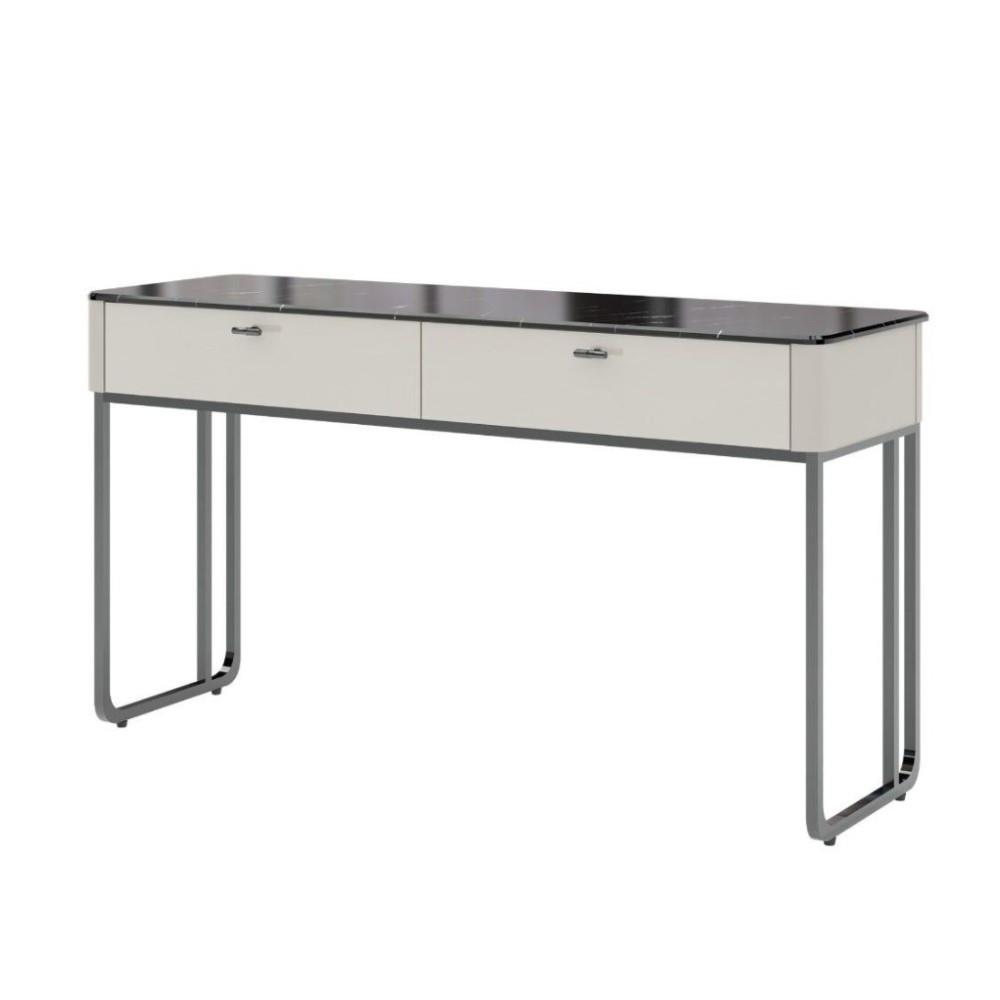 โต๊ะเครื่องแป้ง SB FURNITURE BLESS 19237454 140 ซม. สีเบจ