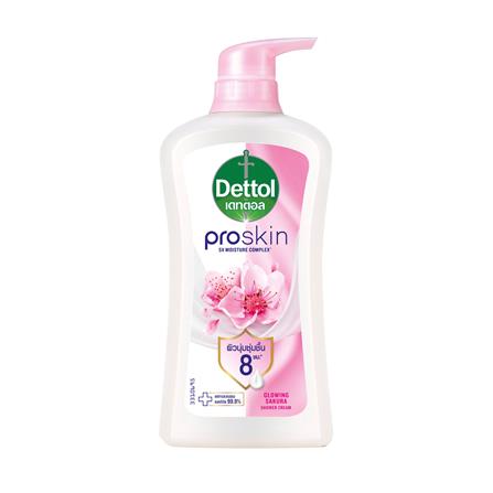 ครีมอาบน้ำ DETTOL PRO SKIN โกลว์วิ่ง ซากุระ 450 มล._0