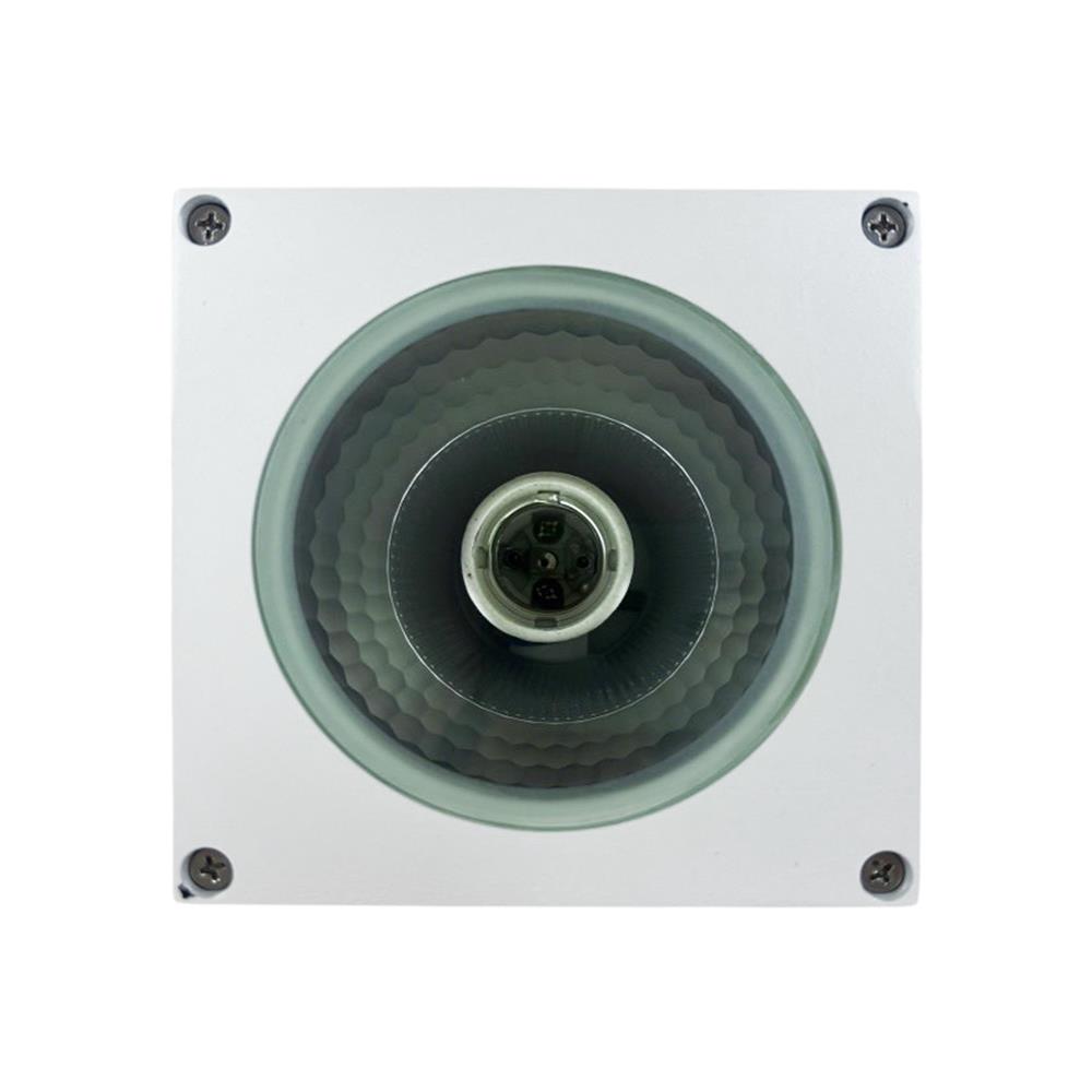 ดาวน์ไลท์ L&E 25-01952 4.7 นิ้ว สีขาว เหลี่ยม