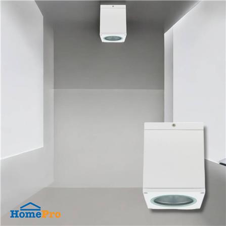 ดาวน์ไลท์ L&E 25-01952 4.7 นิ้ว สีขาว เหลี่ยม_4