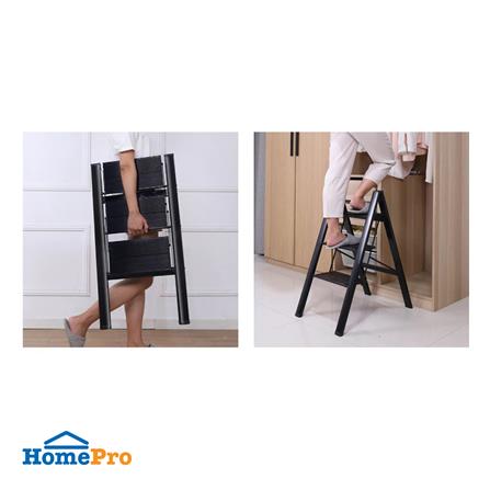 บันได STEP 4 ขั้น BARCO POHL-004 สีดำ_3