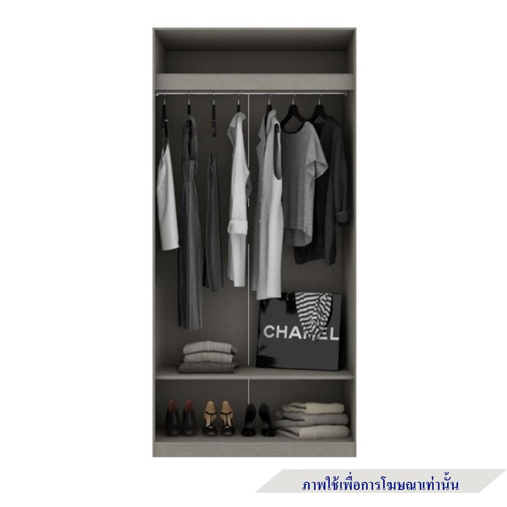 ตู้เสื้อผ้า KONCEPT BLOX 19241690 100 ซม. สีแคชชูโอ๊ค