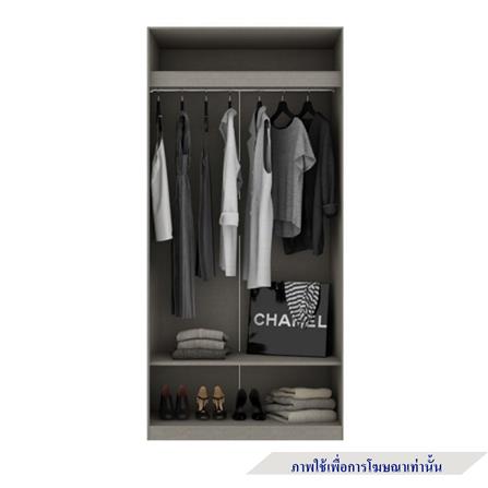 ตู้เสื้อผ้า KONCEPT BLOX 19241690 100 ซม. สีแคชชูโอ๊ค_1