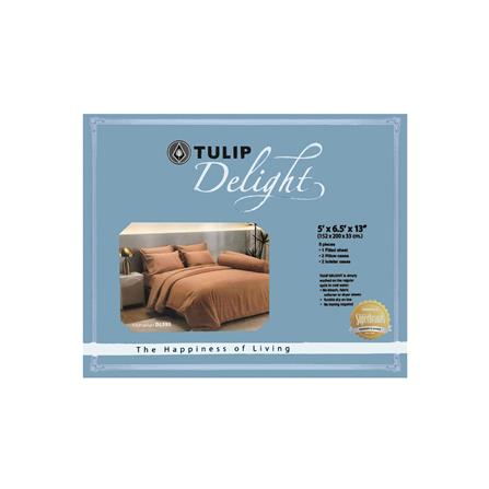 ชุดผ้าปูที่นอน 5 ฟุต (ชุด 5 ชิ้น)  TULIP DELIGHT 60057-DL595_3