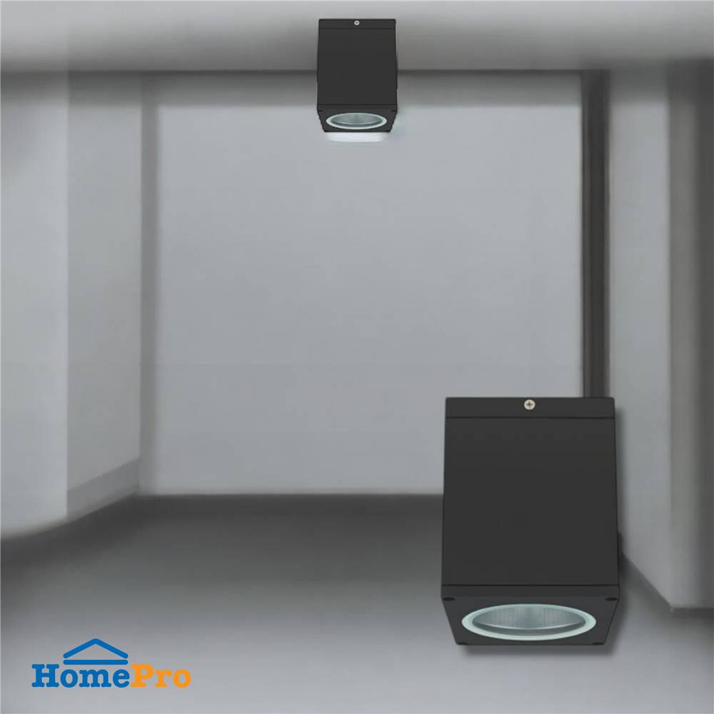 ดาวน์ไลท์ L&E 25-01953 L&E 4.7 นิ้ว สีดำ เหลี่ยม