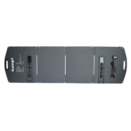 แผงโซลาร์เซลล์แบบพกพา KAMPF KP-200 200 วัตต์ สีดำ_1