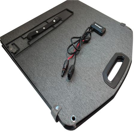 แผงโซลาร์เซลล์แบบพกพา KAMPF KP-200 200 วัตต์ สีดำ_7