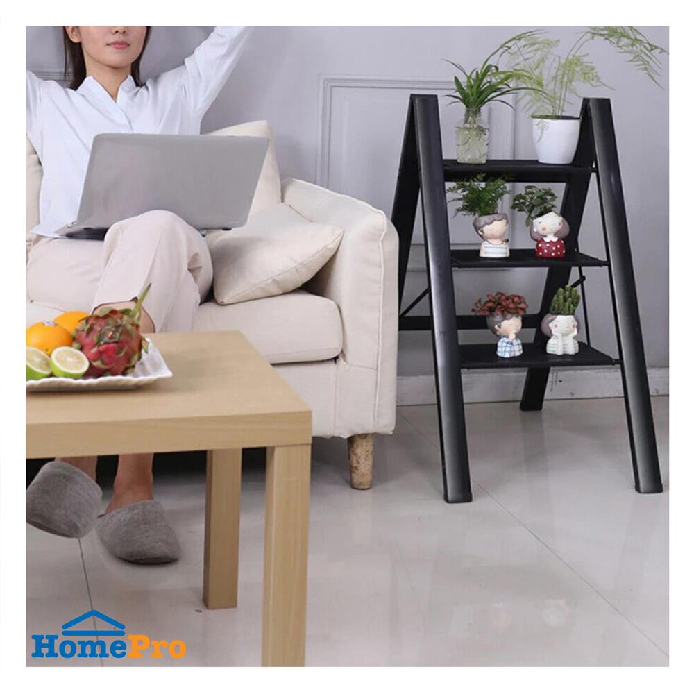 บันได STEP 3 ขั้น BARCO POHL-003 สีดำ