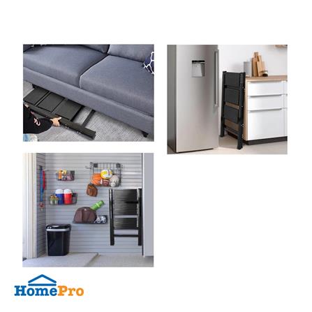 บันได STEP 3 ขั้น BARCO POHL-003 สีดำ_2