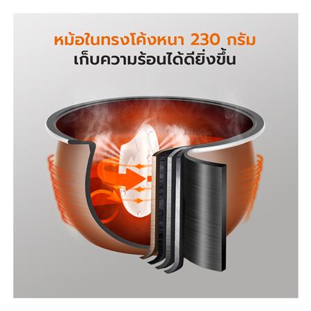 หม้อหุงข้าว DIGITAL GAABOR RC-30T01A 1.2 ลิตร_5