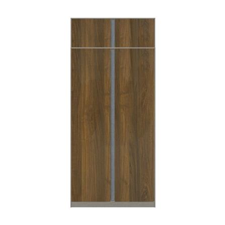 ตู้เสื้อผ้า 2 บานเปิด KONCEPT BLOX 59061621 100 ซม. สีเลกาโต้_0