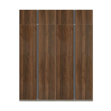 ตู้เสื้อผ้า 4 บานเปิด KONCEPT BLOX 59060174 200 ซม. สีเลกาโต้_0