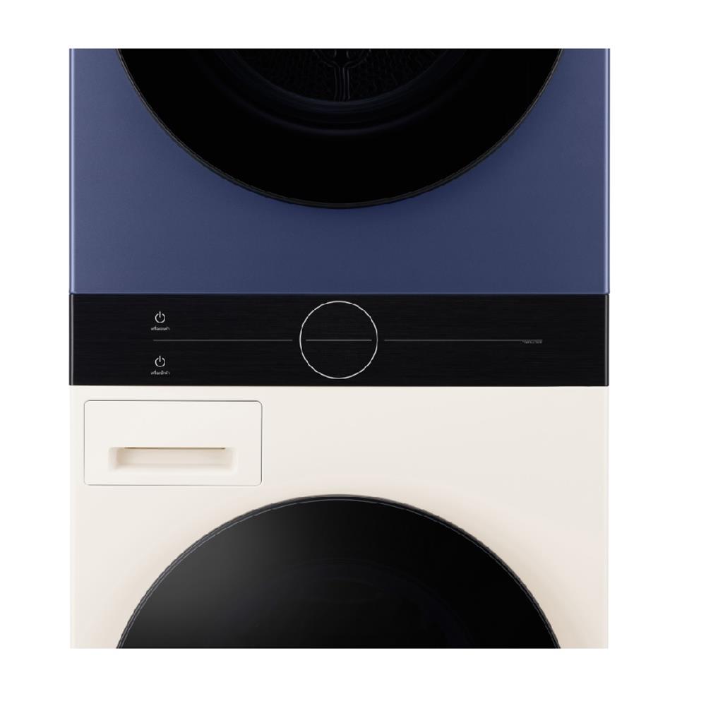 ตู้ซักผ้าและอบผ้า LG WT1410NHEN 14/10 กก. 1400RPM HEAT PUMP อินเวอร์เตอร์ สีกรมท่าเบจ