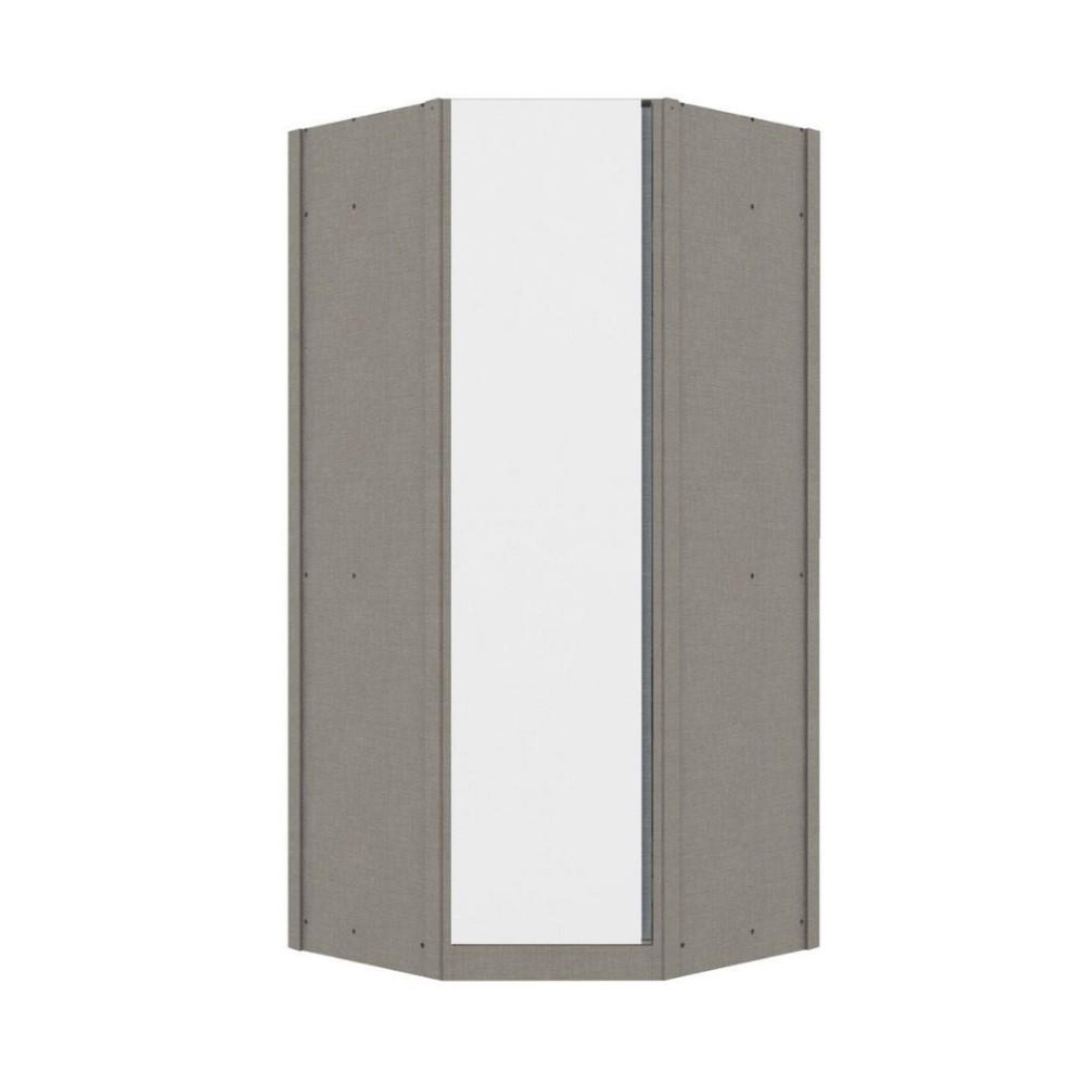 ตู้เสื้อผ้าเข้ามุมบานเปิด KONCEPT BLOX 19210499 96 ซม. สีขาว