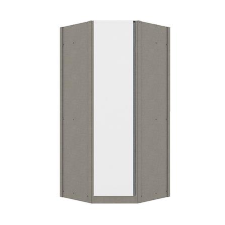 ตู้เสื้อผ้าเข้ามุมบานเปิด KONCEPT BLOX 19210499 96 ซม. สีขาว_0