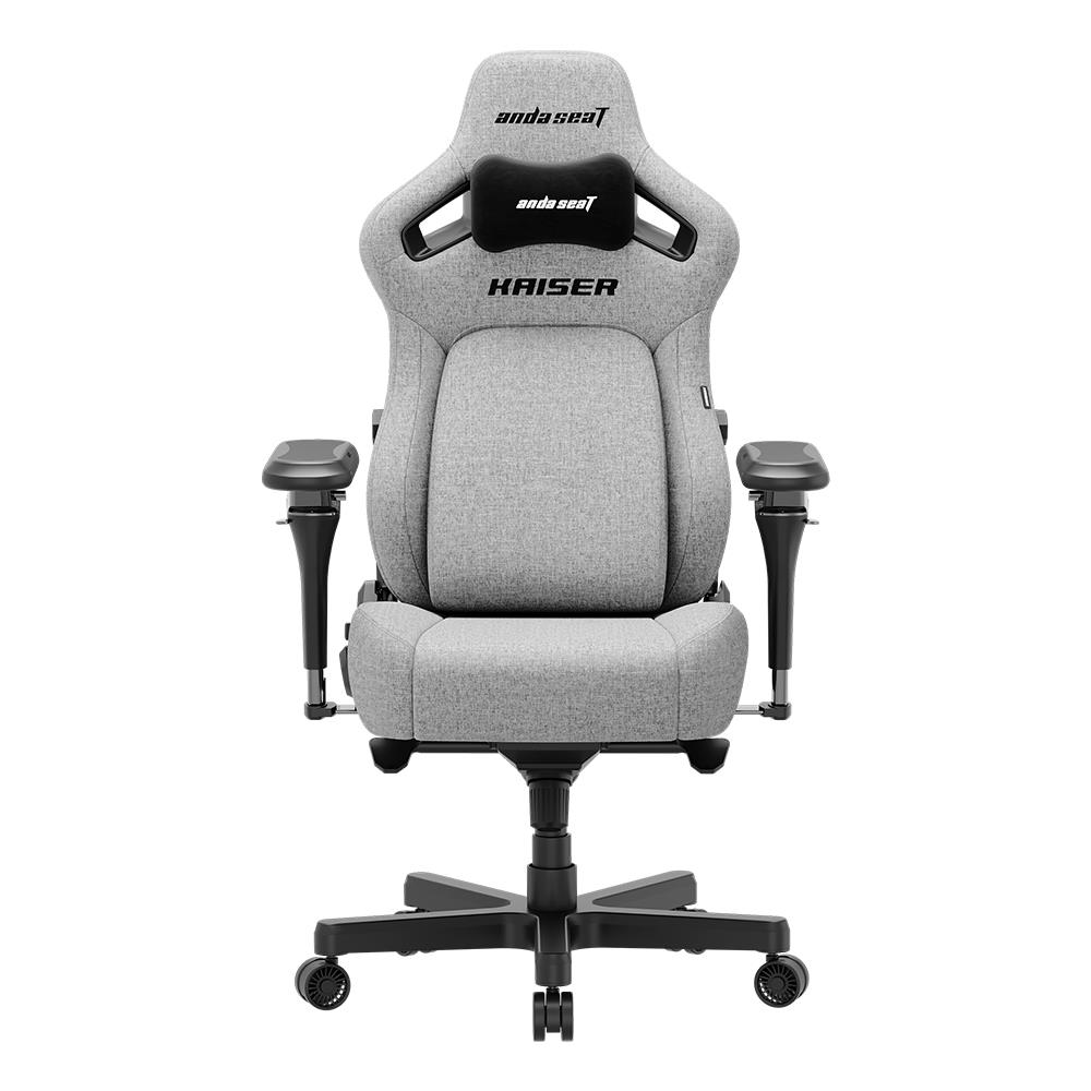 เก้าอี้เกมมิ่ง ANDA SEAT KAISER 4 6D XL LINEN สีเทา