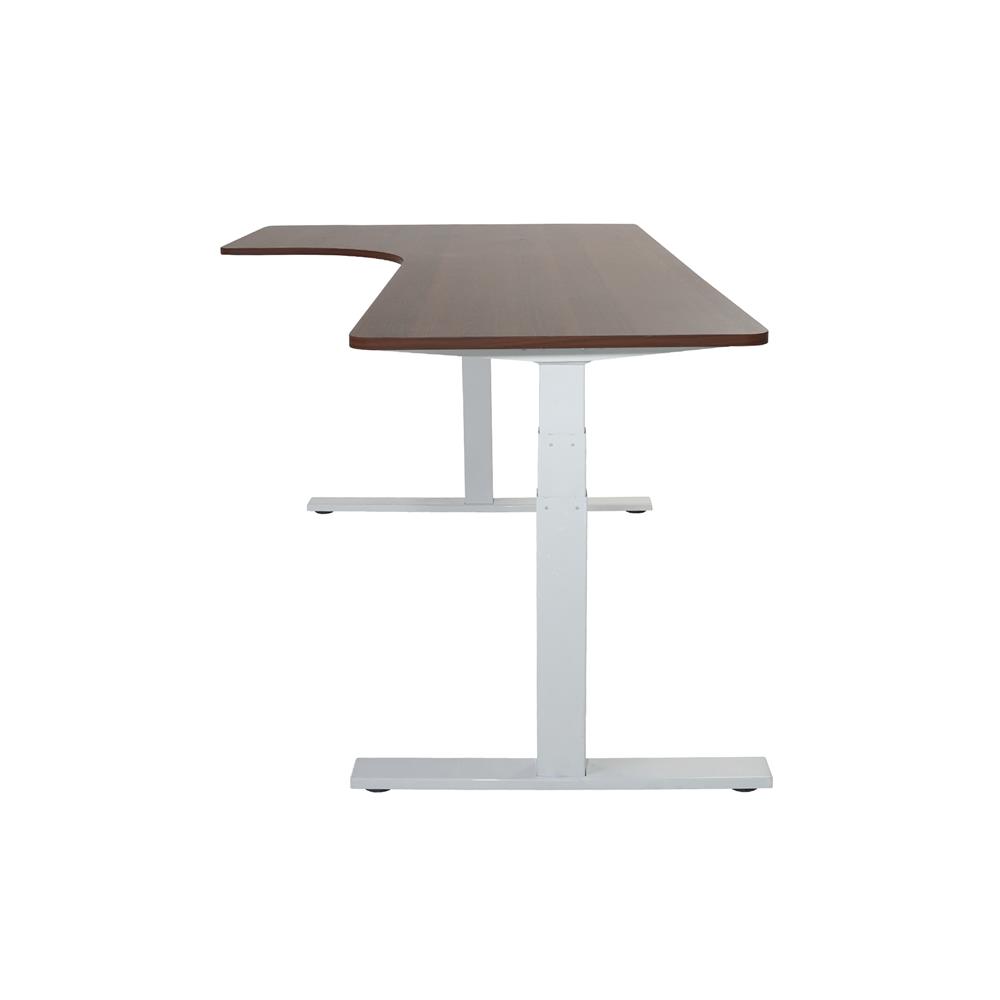 โต๊ะปรับระดับไฟฟ้า BEWELL TBS02 TOP09 180 ซม. สีน้ำตาล/ดำ