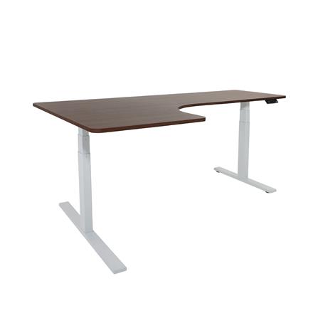 โต๊ะปรับระดับไฟฟ้า BEWELL TBS02 TOP09 180 ซม. สีน้ำตาล/ดำ_2