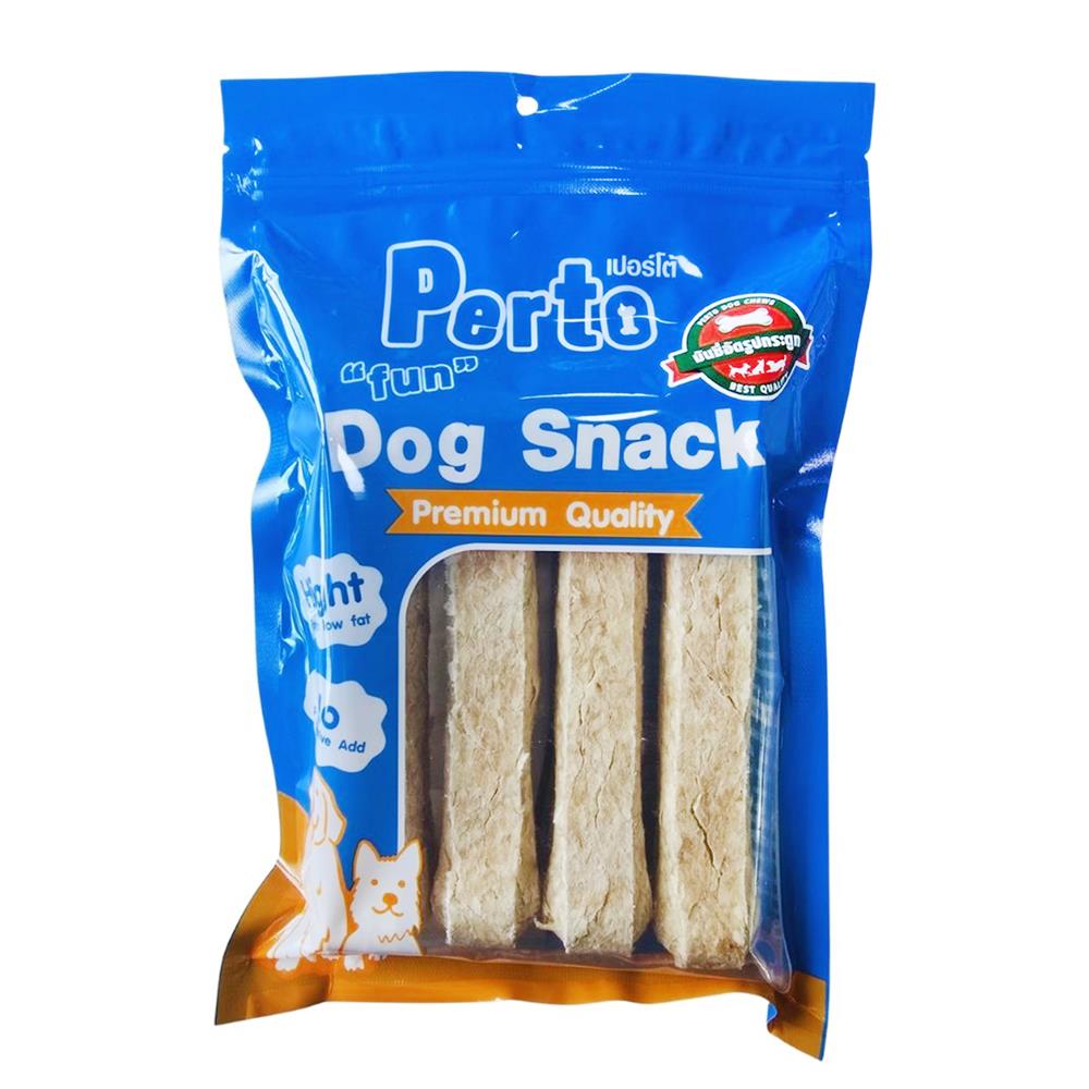 ขนมสุนัข PERTO FLAT BONE 6 นิ้ว