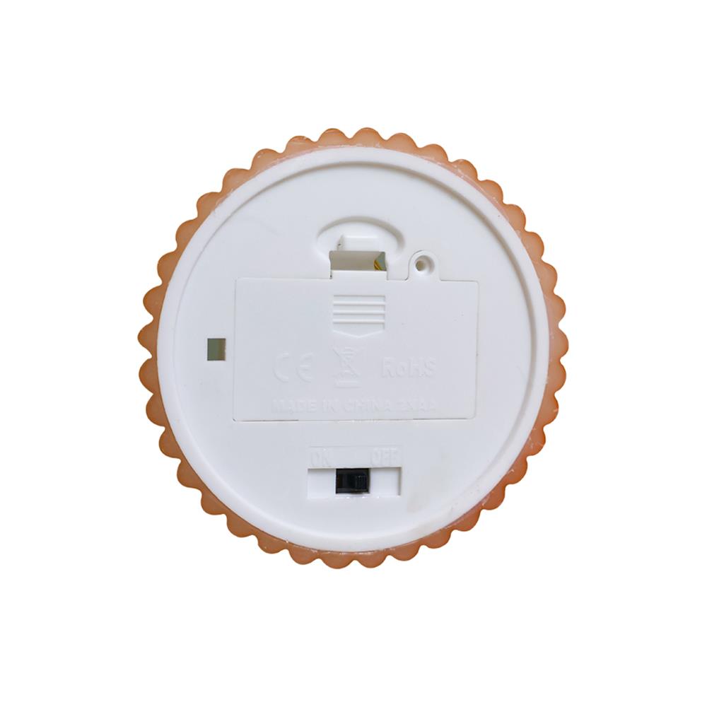 เทียนตกแต่ง LED CLAIRE WAVY 5 ซม. สีฟ้า/ส้ม