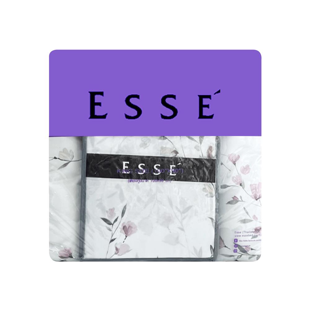 ชุดผ้าปูที่นอน 6 ฟุต (ชุด 6 ชิ้น) ESSE TENCEL 650T 6401